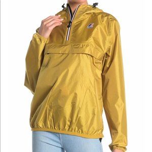 🌺HOST PICK🌺NEW K-WAY Leon gold jacket SZ XL
